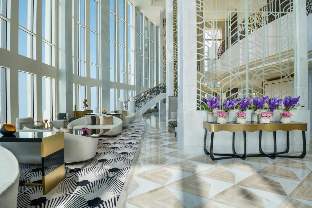 Wyndham Grand Doha West Bay Beach Exterior photo The lobby of the hotel