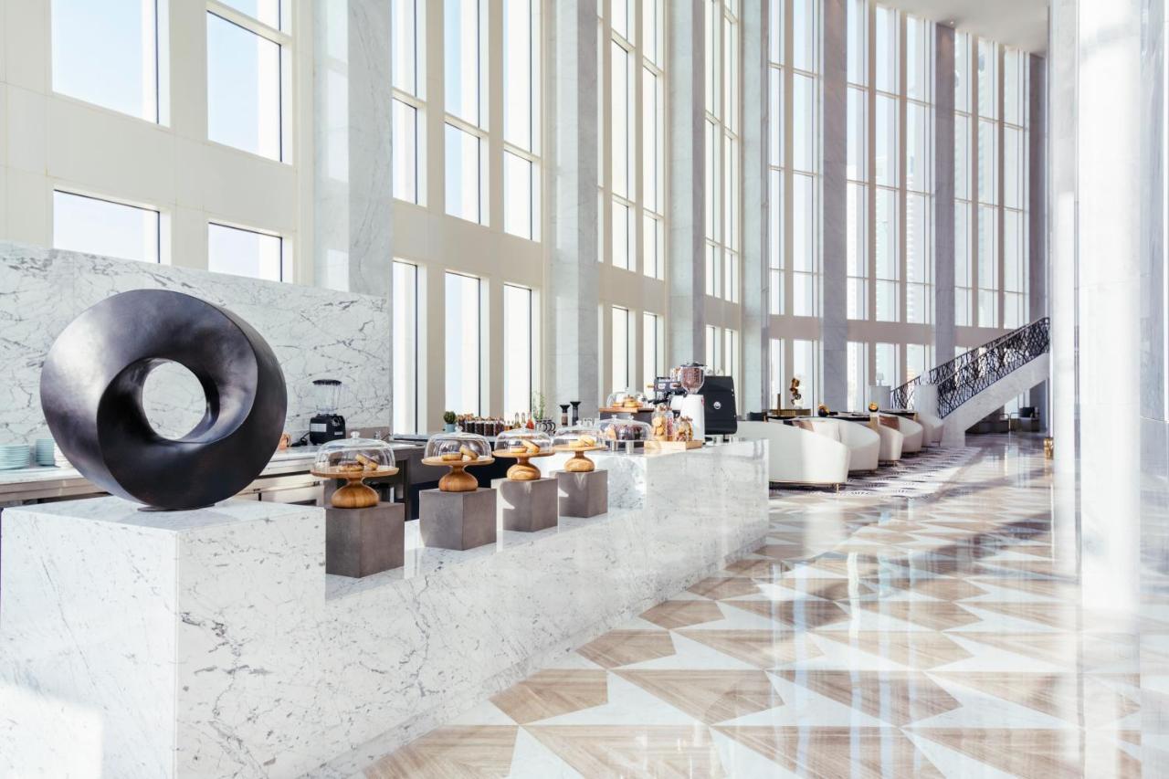 Wyndham Grand Doha West Bay Beach Exterior photo Lobby