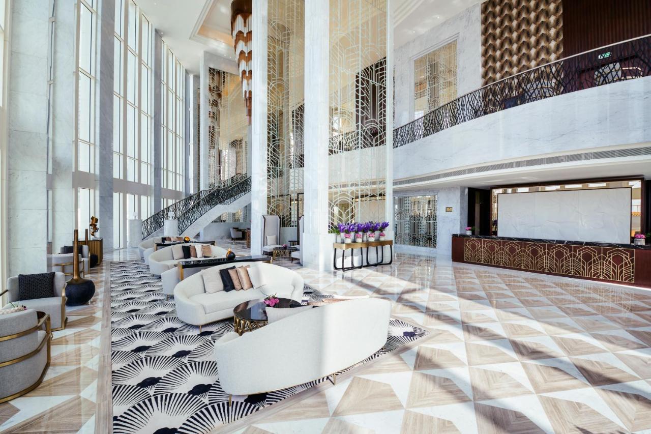 Wyndham Grand Doha West Bay Beach Exterior photo The lobby of the hotel