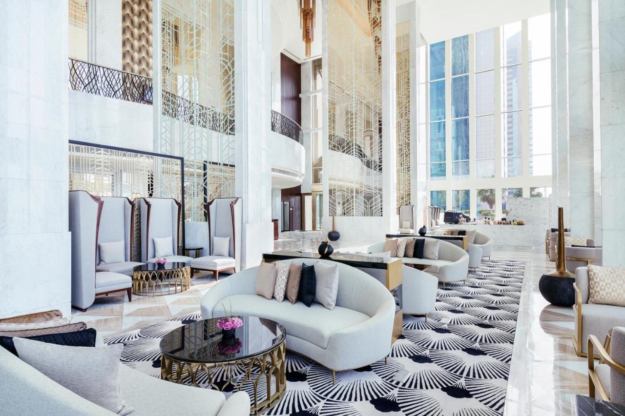 Wyndham Grand Doha West Bay Beach Exterior photo The lobby of the hotel