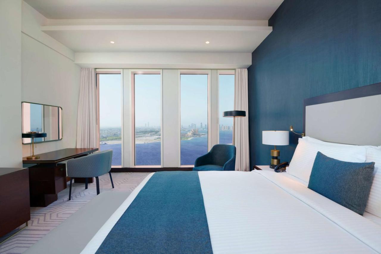 Wyndham Grand Doha West Bay Beach Exterior photo A room at the hotel